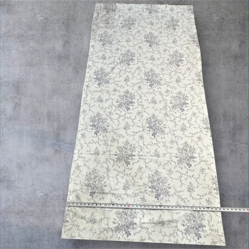 Laura Ashley Sophia Purple/Gray Floral Drapes‎ 39x86